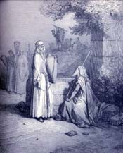 Eliezer And Rebekah Bible Story Picture