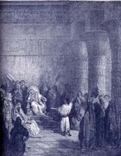 Joseph Interpreting Pharaoh's Dream Bible Story Picture