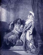 Samson and Delilah Bible Story Picture