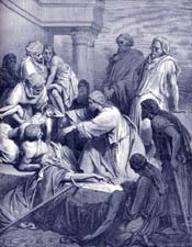 Jesus Healing the Sick Bible Story Picture