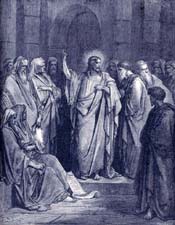 Christ in the Synagogue Bible Story Picture
