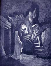 The Resurrection of Lazarus Bible Story Picture