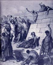 The Martyrdom of St. Stephen Bible Story Picture